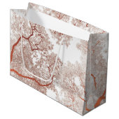 木の地図2 ラージペーパーバッグ (正面アングル)