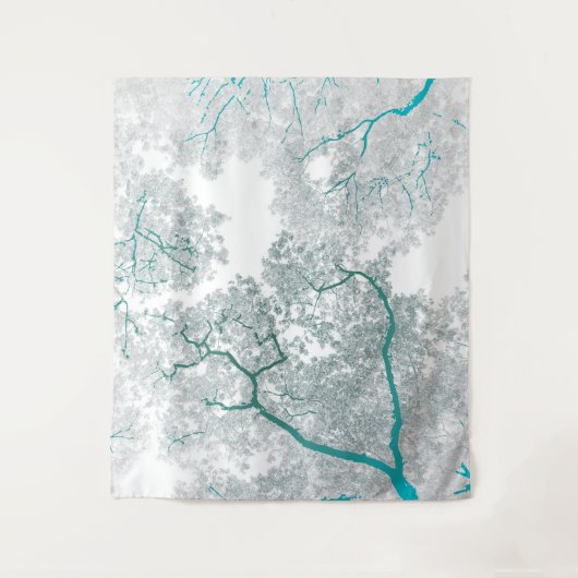 木の地図3 タペストリー (正面)