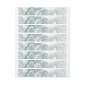 木の地図3 ラップアラウンドラベル (シート)