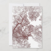 木の地図4 サンキューカード (裏面)