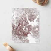 木の地図4 ノートカード (正面/裏面インサイチュ)