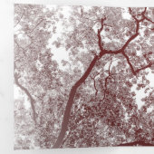 木の地図4 三つ折りクリスマスカード (内部最初)