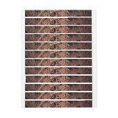 木の地図5 ラップアラウンドラベル (シート)