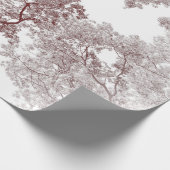 木の地図 4 ラッピングペーパー (角)