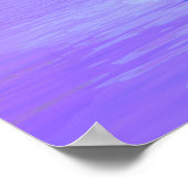 木の夕焼け ポスター (角)