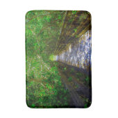 木の天蓋の下の通路 バスマット (正面縦)