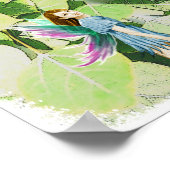 木の妖精の中のクァキング《植物》アスペン葉 ポスター (角)