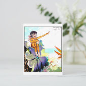 木の妖精4 ポストカード (スタンド正面)