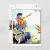 木の妖精4 ポストカード (正面/裏面)