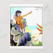 木の妖精4 ポストカード (正面)