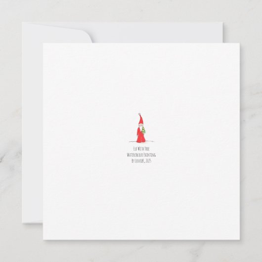 木の妖精 カード (裏面)