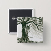 木の妖精-ボタン 缶バッジ (正面&裏面)