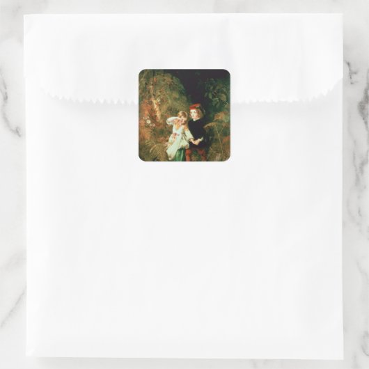 木の子ども スクエアシール (バッグ)