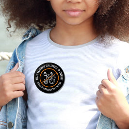 木の実アレルギーバッジ 缶バッジ