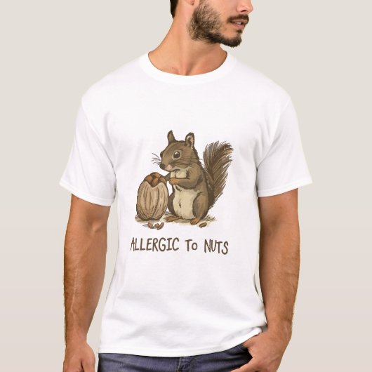 木の実アレルギー Tシャツ (正面)