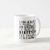 木の家族会の引用文の枝 コーヒーマグカップ (正面右)