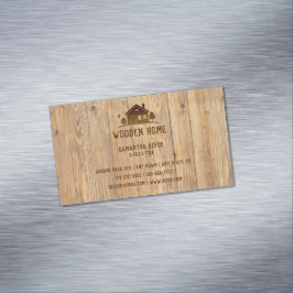 木の家|の専門の不動産 マグネット名刺