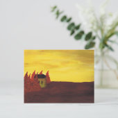 木の家 ポストカード (スタンド正面)