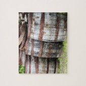 木の小樽のバレル ジグソーパズル (縦)