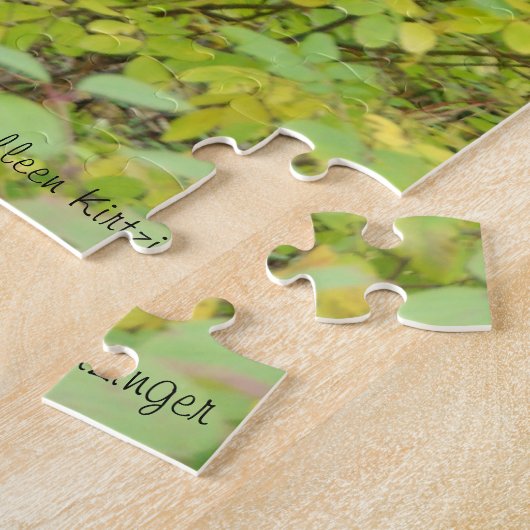 木の小熊 ジグソーパズル (側面)