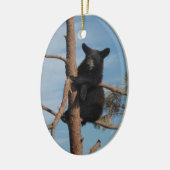 木の小熊 セラミックオーナメント (左)