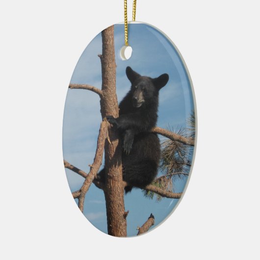 木の小熊 セラミックオーナメント (左)