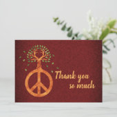 木の平和 – フラワーパワーハート1 (スタンド正面)