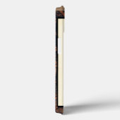 木の幹で歩んでいる素朴なキツネ Case-Mate iPhoneケース (裏面 / 右)