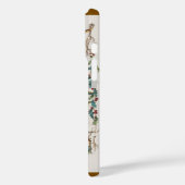 木の幹やどんぐりや花が咲き乱れる新年 Case-Mate iPhoneケース (裏面 / 左)