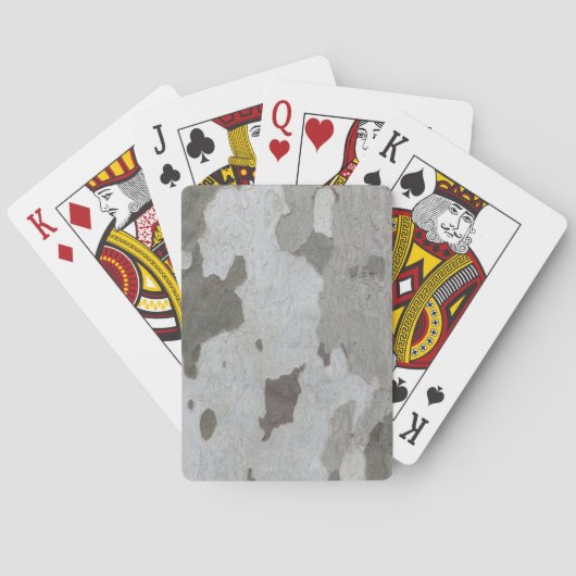 木の幹カスタムの遊カード トランプ (裏面)
