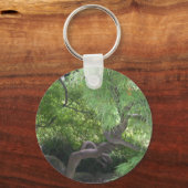 木の幹キーチェーン キーホルダー (正面)