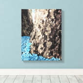 木の幹 キャンバスプリント (インサイチュ (ウッドフロア))