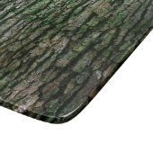 木の幹(木の樹皮) カッティングボード (角)