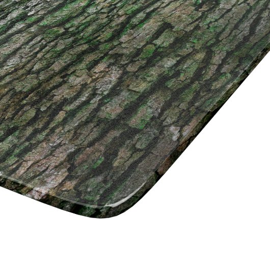 木の幹(木の樹皮) カッティングボード (角)