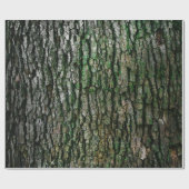 木の幹（木の樹皮） ラッピングペーパー (フラット)