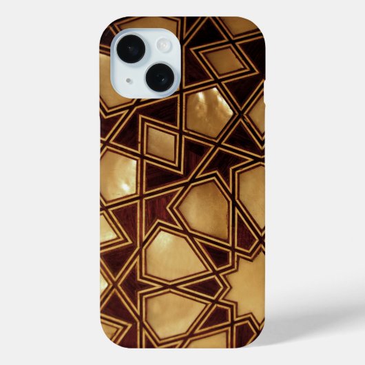 木の幾何学模様 Case-Mate iPhoneケース (裏面)