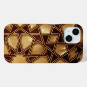木の幾何学模様 Case-Mate iPhoneケース (裏面 (横))
