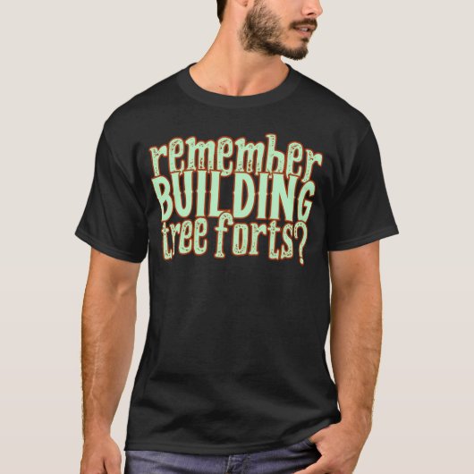 木の引用自然の引用友達 Tシャツ (正面)