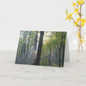 木の悔やみや弔慰の挨拶状を通したSunrays カード (黄色い花)