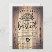 木の感謝祭「バステッドに素朴入ろう」 招待状 (正面)