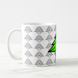 木の戦士(顔のような漫画) v1.1 コーヒーマグカップ