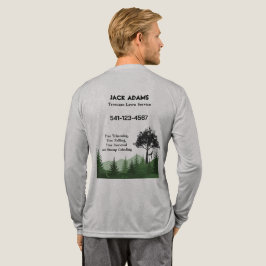 木の手入れ 芝生サービス トライブレンドTシャツ