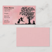 木の振動テレホンカード コーリングカード (正面/裏面)