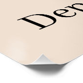 木の救野生生物はItのプリントに依存 ポスター (コーナー)