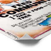 木の教育ポスターを作る ポスター (角)