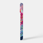 木の日の出 iPhone 15ケース (左側面)