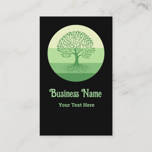 木の日 名刺 (正面)