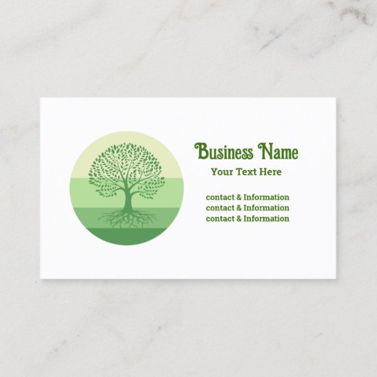 木の日 名刺 (裏面)