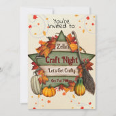 木の星 招待状 (正面)