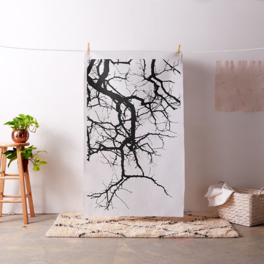 木の暗い枝 ファブリック (インサイチュ)